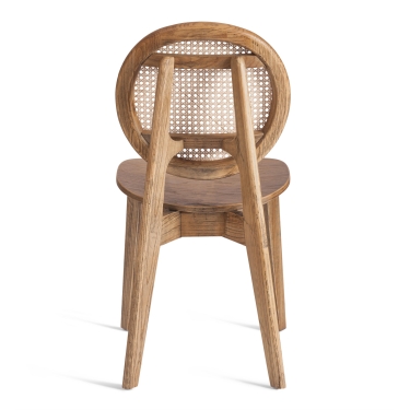 Стул Tetchair FENRIR дерево вяз, 42х45х85 см, Груша 3