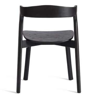 Стул Tetchair ASGARD дерево вяз, черный, 48х43х76 см