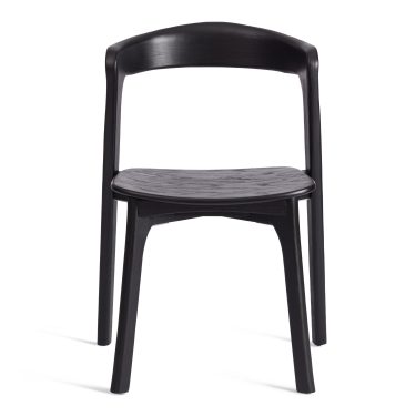 Стул Tetchair ASGARD дерево вяз, черный, 48х43х76 см