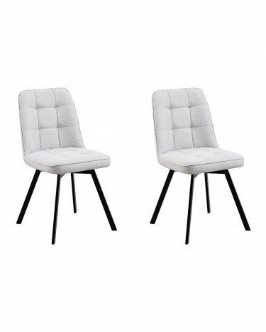 Стул Stool Group Pleid вращающийся серый 2 шт.