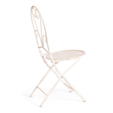 Стул Tetchair Love Chair PL08-11140 стальной сплав, античный белый, 40х47,5х94 см