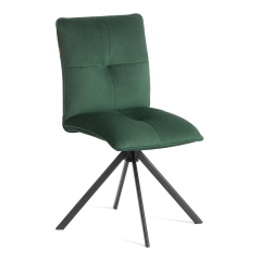 Стул обеденный Tetchair Sweet поворотный механизм 360, велюр, Deep Forest изумруд
