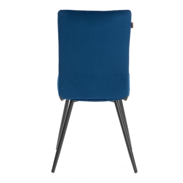 Стул обеденный Tetchair Monte Carlo TREND, велюр, Blue синий, 49х51х93 см