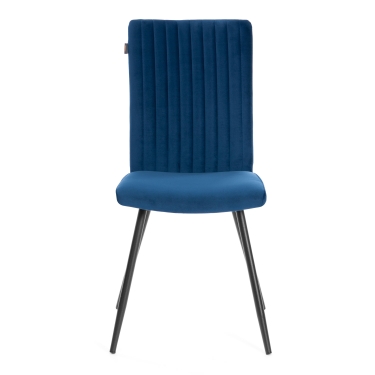 Стул обеденный Tetchair Monte Carlo TREND, велюр, Blue синий, 49х51х93 см