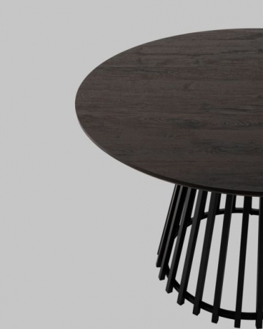 Стол обеденный Stool Group Daphne 12075 см темное дерево