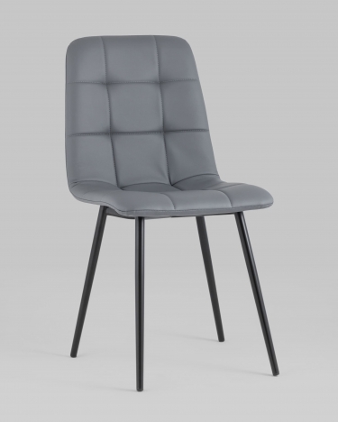 Стул Stool Group Oliver экокожа серый 2 шт.