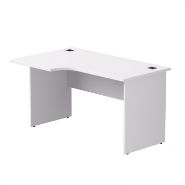 Стол эргономичный с опорами ЛДСП Everprof Everprof EVO 254S013 левый Белый