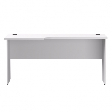 Стол эргономичный с опорами ЛДСП Everprof Everprof EVO 254S014 левый Белый
