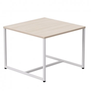 Стол журнальный Everprof Everprof EVO 254S024 Дуб Соната Белый