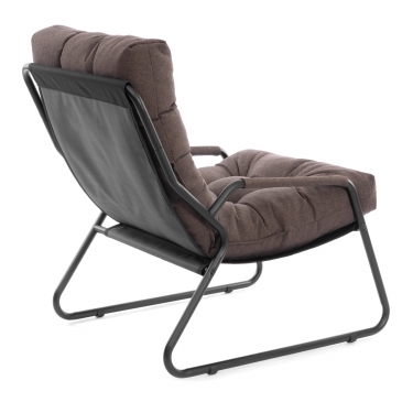 Кресло Tetchair Ergo/Эрго К рогожка, коричневый, 3М7-147