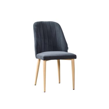 Стул R-home Alen Diag grey_нат.дуб