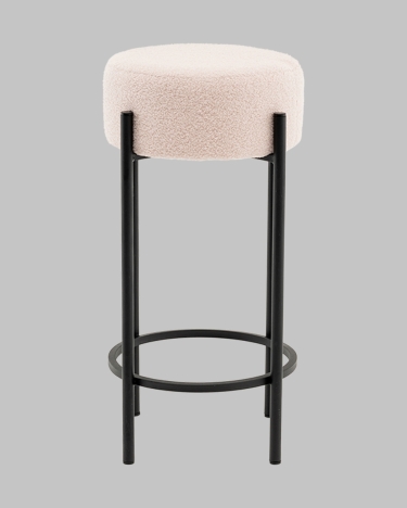 Стул барный Stool Group Беккет букле бежевый