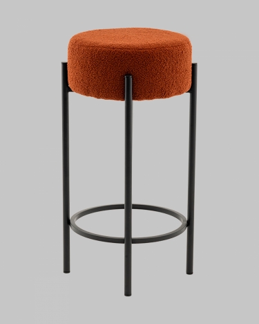 Стул барный Stool Group Беккет букле терракотовый