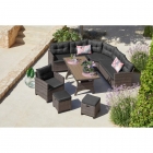 Комплект плетеной мебели AFM-373G Grey Афина-мебель AFM-373G Grey