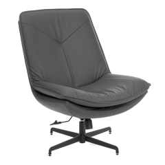 Кресло лаунж Tetchair Cosmo экокожа, графит