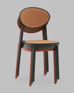 Стул Stool Group Junie пластиковый красный