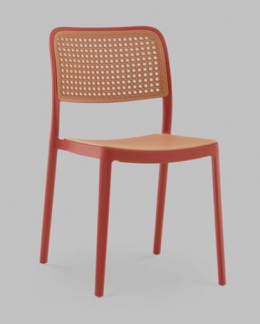 Стул Stool Group Yona пластиковый красный
