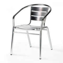 Стул алюминевый Афина-мебель LFT-3059 Silver metallic