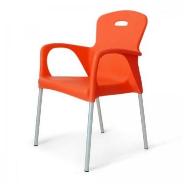 Стул пластиковый Афина-мебель XRF-065-BO Orange