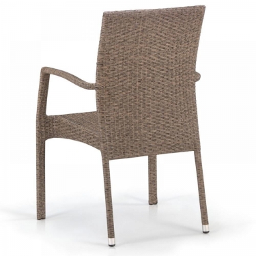 Плетеный стул Афина-мебель Y379B-W56 Light Brown