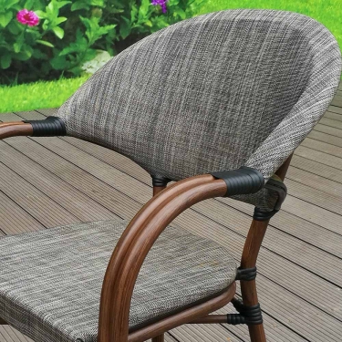 Кресло из текстилена Афина-мебель C029-TX Grey-beige
