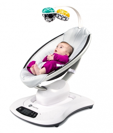 Электронное кресло-качалка 4moms 4Moms Mamaroo 4.0 Серебро