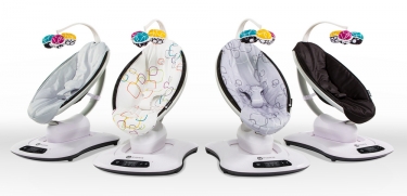 Электронное кресло-качалка 4moms 4Moms Mamaroo 4.0 Серый плюш
