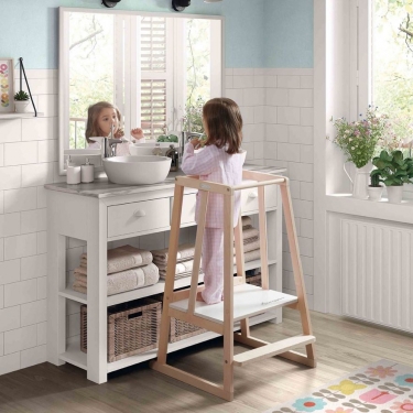 Стул-подставка Micuna Micuna MONT-1876 Waterwood/White