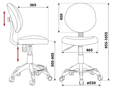 Кресло детское   KD-W6-F/TW-13A