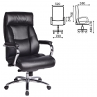 Кресло офисное BRABIX Phaeton EX-502 Черный