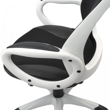 Кресло офисное BRABIX Genesis EX-517 Черный-белый
