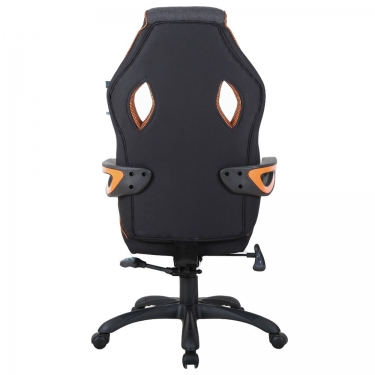Кресло компьютерное BRABIX Techno Pro GM-003 Черно-серый/оранжевый