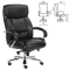 Кресло офисное BRABIX Direct EX-580 Черное