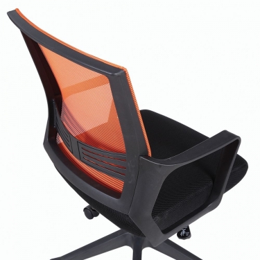 Кресло BRABIX Balance MG-320 Черный-оранжевый