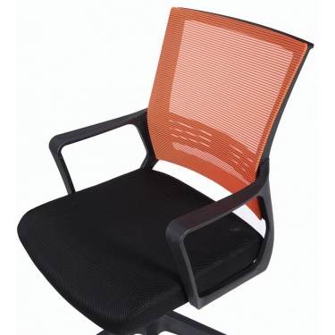 Кресло BRABIX Balance MG-320 Черный-оранжевый