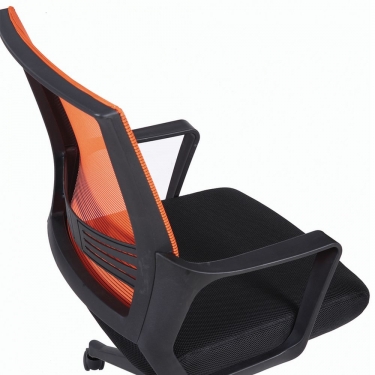 Кресло BRABIX Balance MG-320 Черный-оранжевый