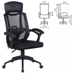 Кресло офисное BRABIX Nexus ER-401 Черный