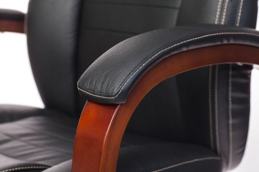 Кресло руководителя Бюрократ T-9923WALNUT/BLACK