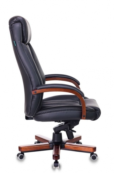 Кресло руководителя Бюрократ T-9922WALNUT/BLACK
