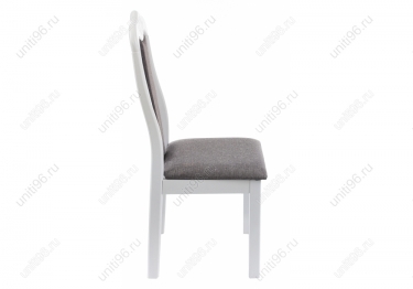 Стул деревянный  Aron Soft white-Light grey
