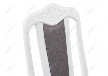 Стул деревянный  Aron Soft white-Light grey