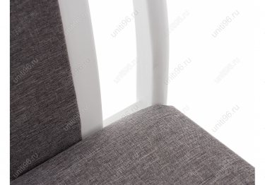 Стул деревянный  Aron Soft white-Light grey