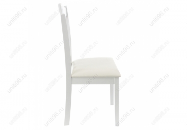 Стул деревянный  Midea White