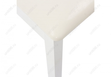 Стул деревянный  Midea White