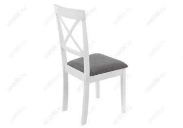 Стул деревянный  Shem White Light grey