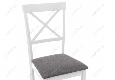 Стул деревянный  Shem White Light grey
