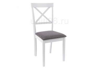 Стул деревянный  Shem White Light grey