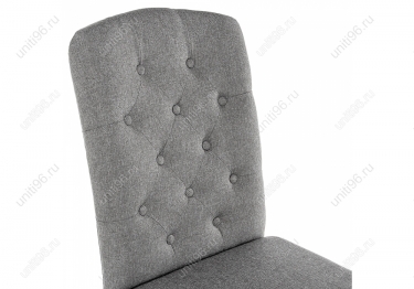 Стул деревянный  Menson White-Fabric pebble