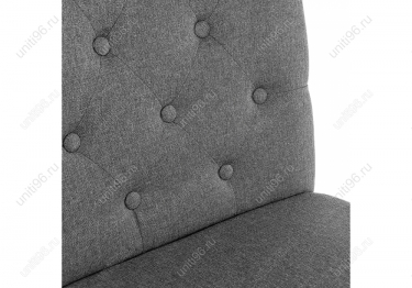 Стул деревянный  Menson Dark walnut-Fabric grey