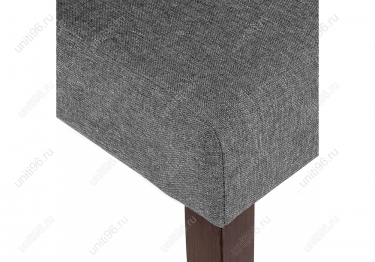 Стул деревянный  Menson Dark walnut-Fabric grey